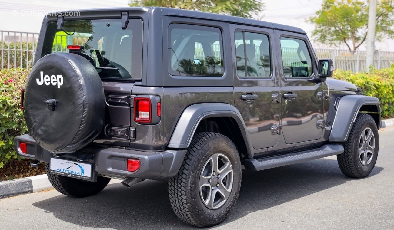 Jeep Wrangler Unlimited Sport Plus V6 3.6L , GCC , 2022 , 0Km , With 3 Yrs or 60K Km WNTY @Official Dealer