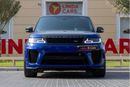 لاند روفر رينج روفر سبورت Range Rover Sport SVR 2019 GCC under Warranty with Flexible Down-Payment.