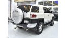 Toyota FJ Cruiser EXCELLENT DEAL for our Toyota FJ Cruiser ( 2010 Model ) in White Color GCC Specs