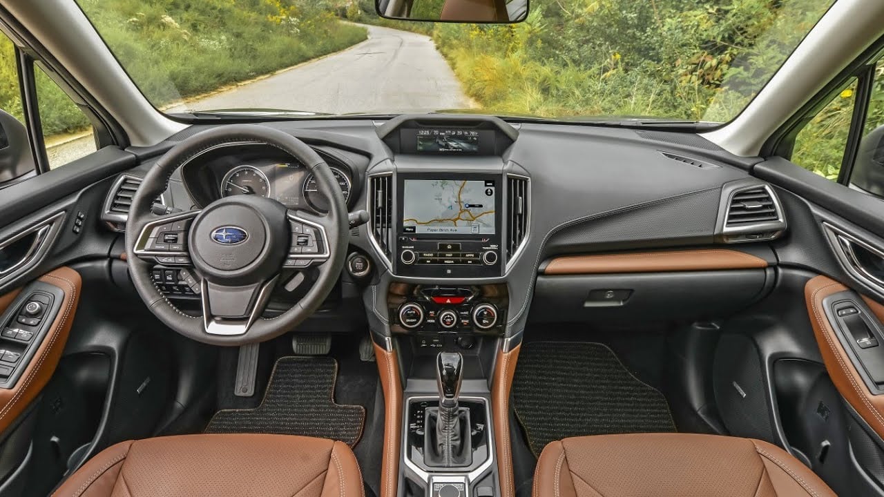 Subaru Forester interior - Cockpit