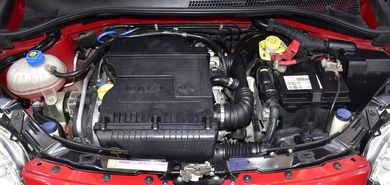 Fiat 500 EXCELLENT DEAL for our Fiat 500 ( 2019 Model ) in Red Color GCC Specs