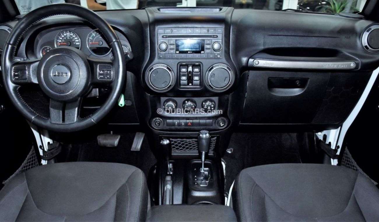 Jeep Wrangler EXCELLENT DEAL for our Jeep Wrangler Unlimited Sport ( 2016 Model ) in White Color GCC Specs