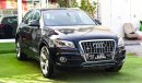 Audi Q5 4 cylinder 2013 model, paint agency, panoramic, cruise control, control wheels, sensors, in excellen