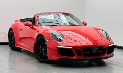 Porsche 911 2018 Porsche 911 Carrera GTS Convertible, Excellent Condition, GCC