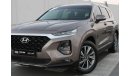 Hyundai Santa Fe Hyundai SantaFe 2019 GCC No. 2 4 cylinder in excellent condition without paint without accidents ver