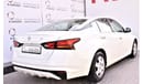 Nissan Altima AED 1039 PM 2.5L S 2020 GCC DEALER WARRANTY