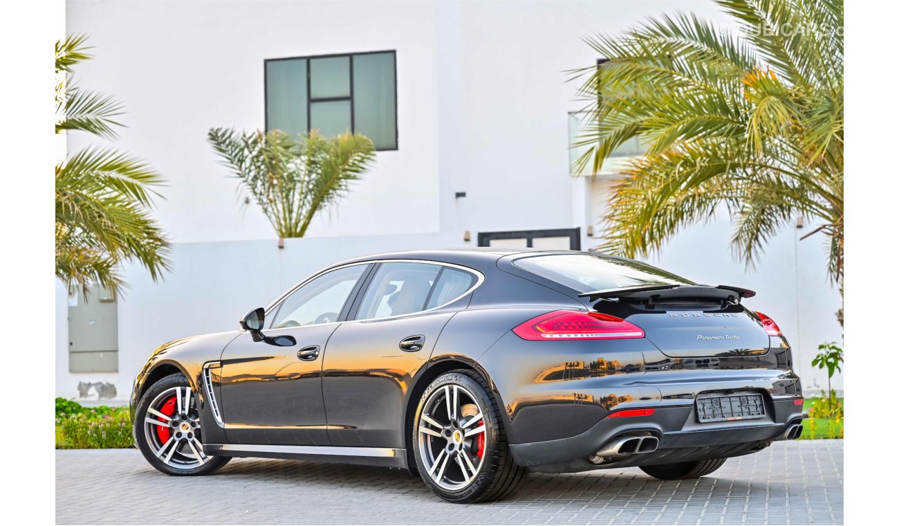 Porsche Panamera Turbo | 3,408 P.M | 0% Downpayment | Full Option | Exceptional Condition