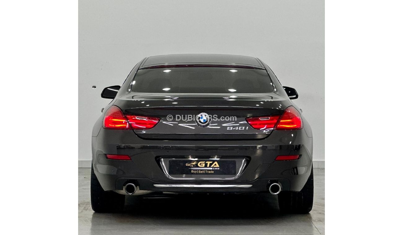 BMW 640i Std 2016 BMW 640i Gran Coupe, Warranty, Full BMW Service History, Fully Loaded, GCC