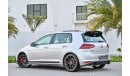 فولكس واجن جولف GTI ClubSport | AED 1,743 Per Month | 0% DP | Fully Loaded | Excellent Condition