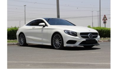 Mercedes-Benz S 500 Coupe 2017 GCC 4 MATIC  PERFICT CONDETION NO PAINT NO ACCIDENT