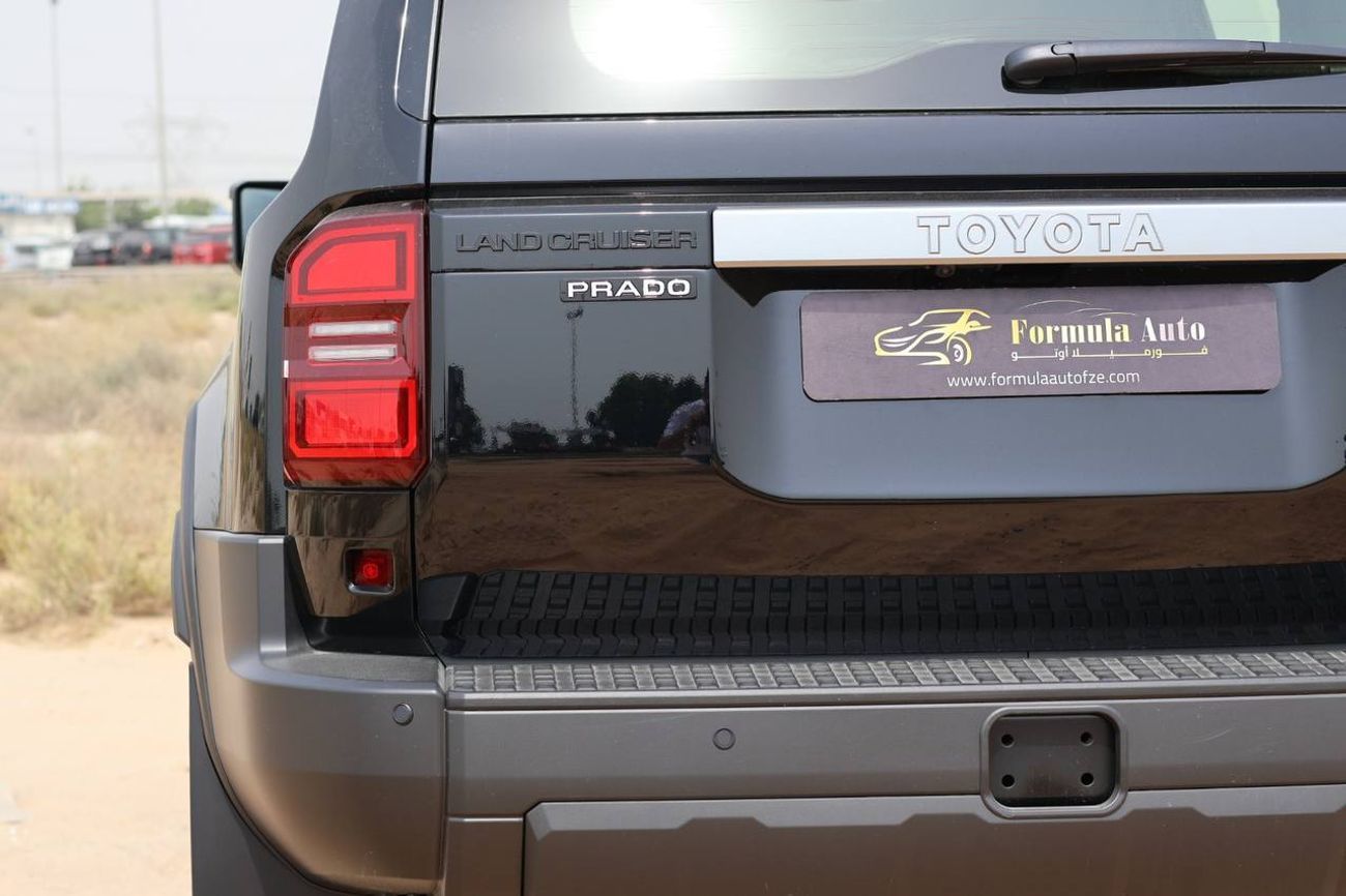 Toyota Prado 2.4L TURBO PTR A/T // 2025 // MID OPTION WITH COOL BOX , SUNROOF , CRUISE CONTROL // SPECIAL OFFER /
