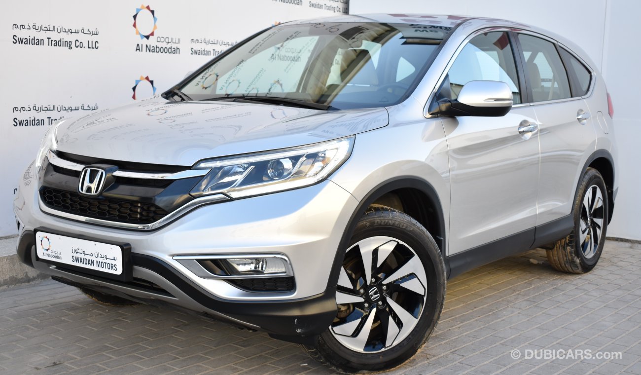 Honda CR-V 2.4L EX MED OPTION WITH SUNROOF 2015 GCC DEALER WARRANTY