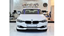 بي أم دبليو 320 ORIGINAL PAINT ( صبغ وكاله ) BMW 320i 2015 Model!! in White Color! GCC Specs