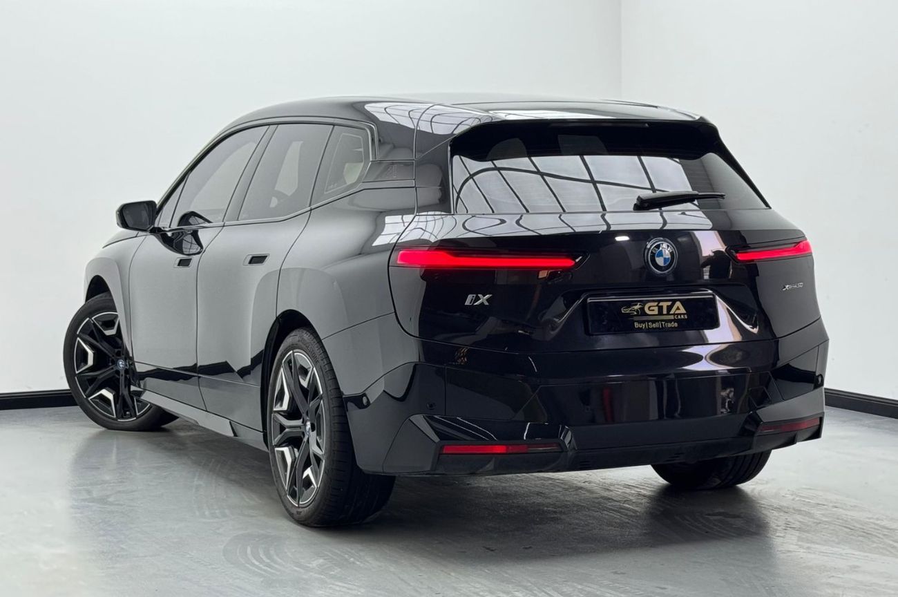 BMW iX 2023 BMW IX XDrive50, 2030 BMW Warranty, 2029 BMW Service Contract, BMW Service History, GCC