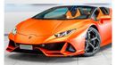 Lamborghini Huracan 2023 Lamborghini Huracan Evo Sypder, 2028 Lamborghini Warranty, 2026 Service Contract, Low KMs, GCC