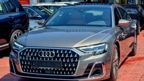 أودي A8 L 55 TFSI QUATTRO V6 3.0L Warrants & Service 2023 GCC