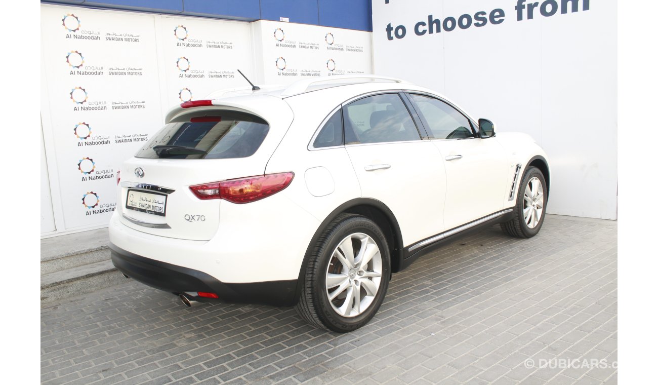 Infiniti QX70 3.7L 2015 MODEL UNDER WARRANTY