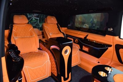 Mercedes-Benz V 300 “FLAMME D’HERMES” – 1 Of 3 CONCEPT - Handcrafted by ROYAL CUSTOMS in Dubai (Since 2009)