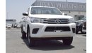 Toyota Hilux 2.7L DLX  PETROL 4 CYLINDER  SINGLE CABIN MANUAL TRANSMISSION WHITE 2 SEATS ONLY FOR EXPORT