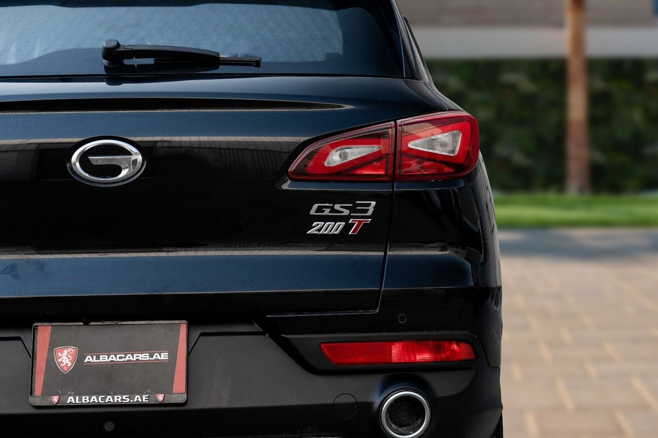 GAC GS3 GE | 1,146 P.M  | 0% Downpayment | Agency Warranty!