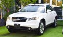 Infiniti FX45 2005 model, number one, leather hatch, sensors, wheels, in excellent condition