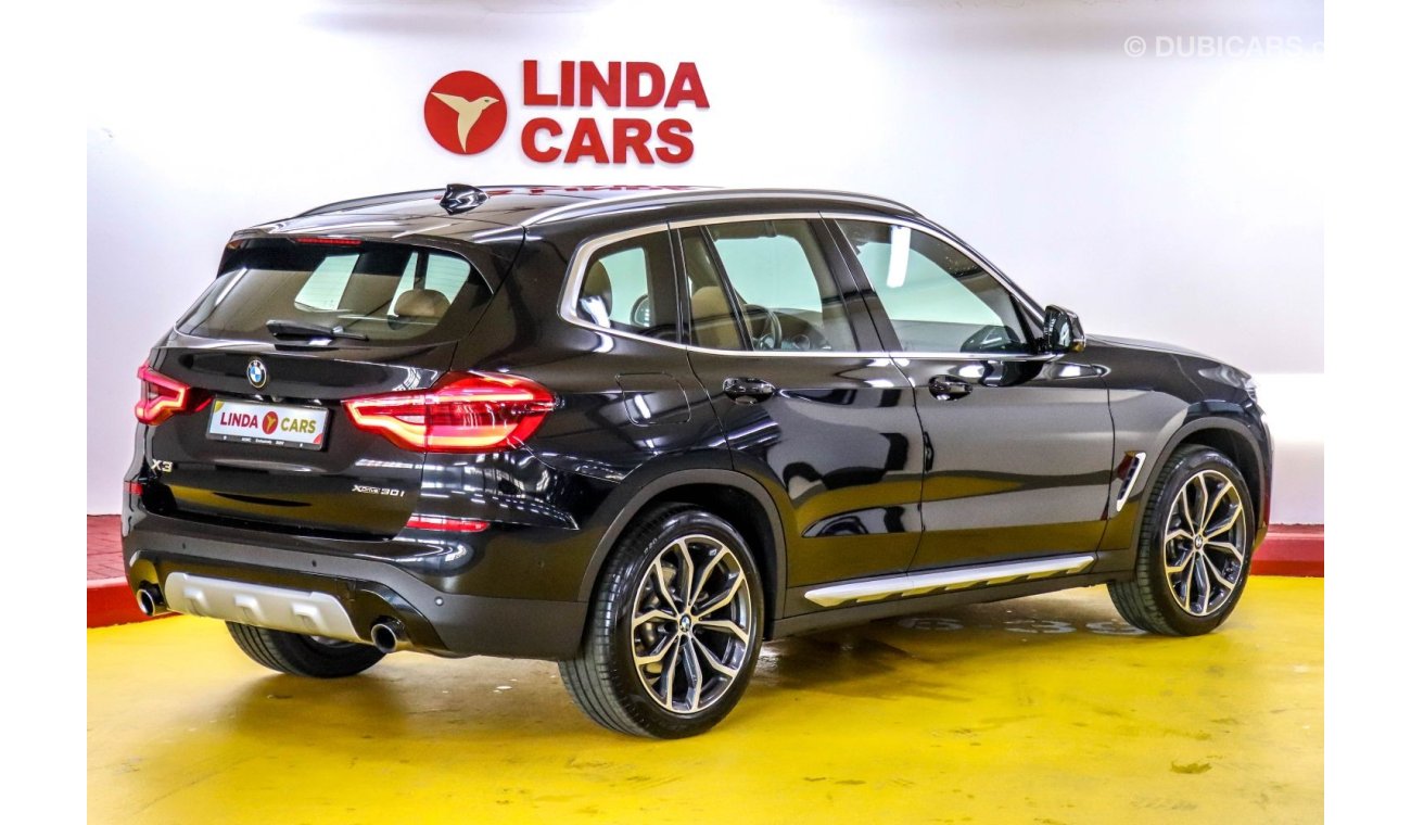 بي أم دبليو X3 BMW X3 X-Drive 30i Luxury Line 2019 GCC under Agency Warranty with Flexible Down-Payment.