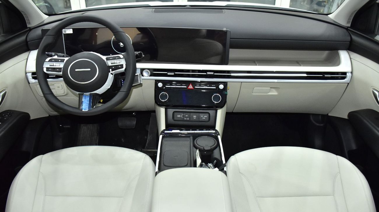 هيونداي توسون EXCELLENT DEAL for our Hyundai Tucson 1.6L Turbo ( 2025 Model ) in White Color European Specs