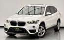 BMW X1 sDrive 20i 2.0L 2019 BMW X1 sDrive20i, 1 Year Warranty Unlimited, Full Service History, GCC