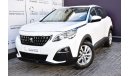 Peugeot 3008 AED 1199 PM | 1.6L ACTIVE GCC AGENCY WARRANTY UP TO 2025 OR 100K KM