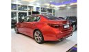 Infiniti Q50 Sport EXCELLENT DEAL for our Infiniti Q50S 3.0t ( 2018 Model! ) in Red Color! GCC