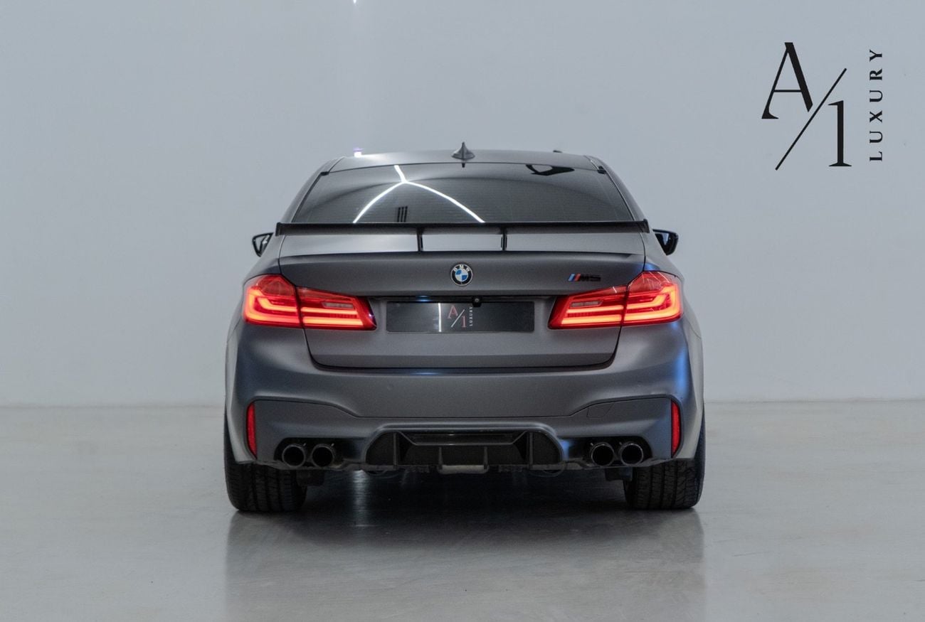 BMW M5 Std 4.4L 2018 BMW M5, Full Service History In Bmw, Fully Loaded, GCC Specs