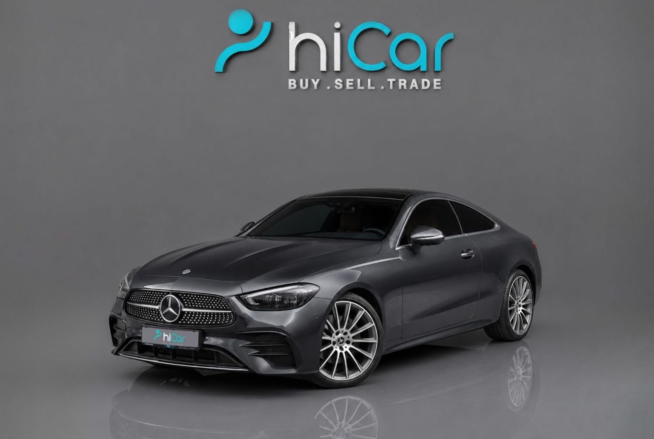 Mercedes Benz E 200 Coupe AED 2,682  P.M • 0% Downpayment • Mercedes-Benz E200 Coupe • 1 Year Warranty