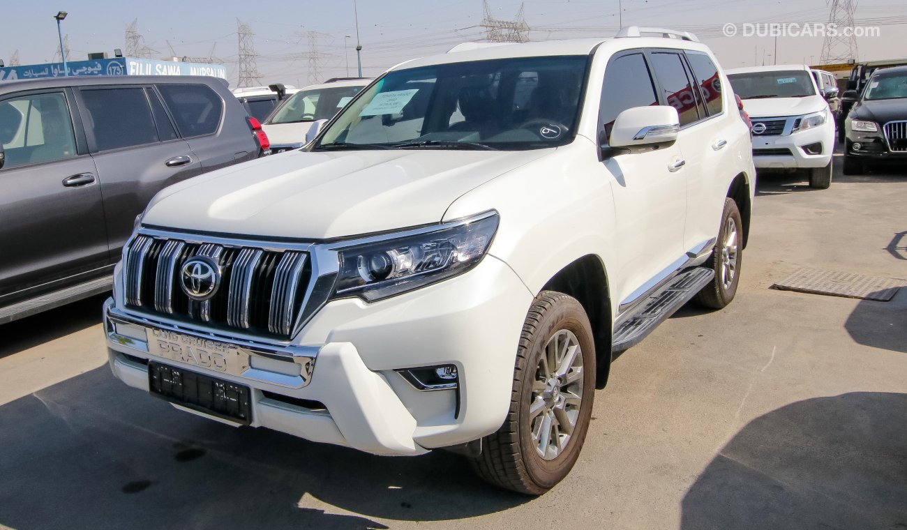 Toyota Prado left hand drive 2.7 petrol 4 cyl facelifted to 2018 design with additional accessories