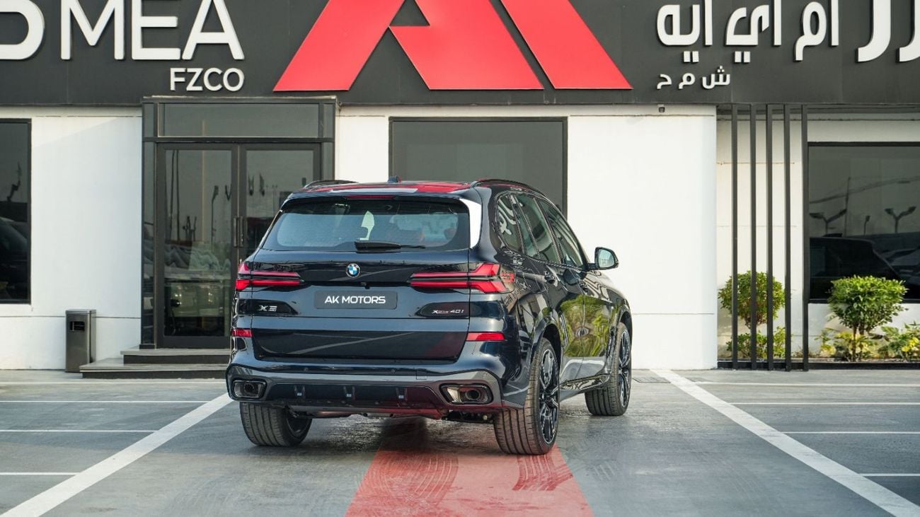 BMW X5 XDRIVE40i M SPORT Carbon Black Metallic 2026MY Export Only