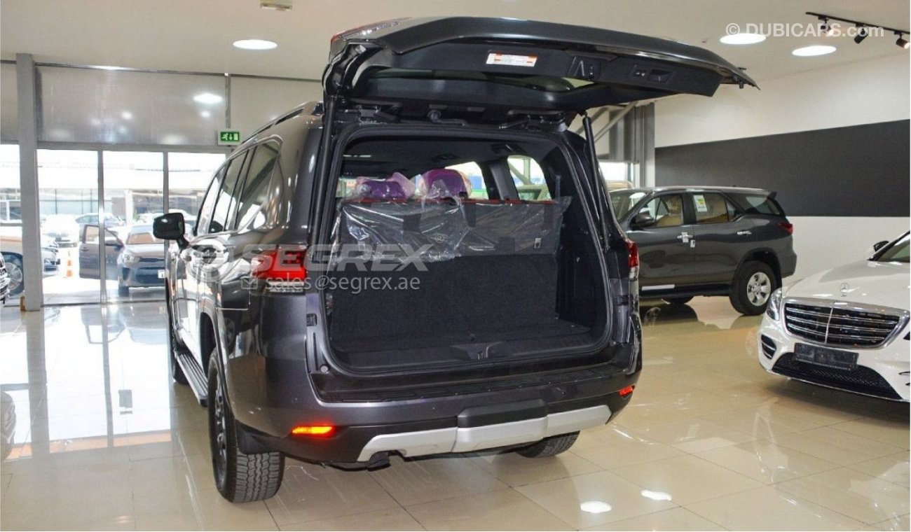 Toyota Land Cruiser LC300 Series GR, 3.5L Petrol, 4WD A/T, with Sunroof (Export only) Grey & Black