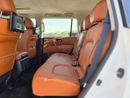 Nissan Patrol LE Platinum 5.6L 2023 GCC ROSTAMANI LOW MILEAGE WITH AGENCY WARRANTY IN MINT CONDITION