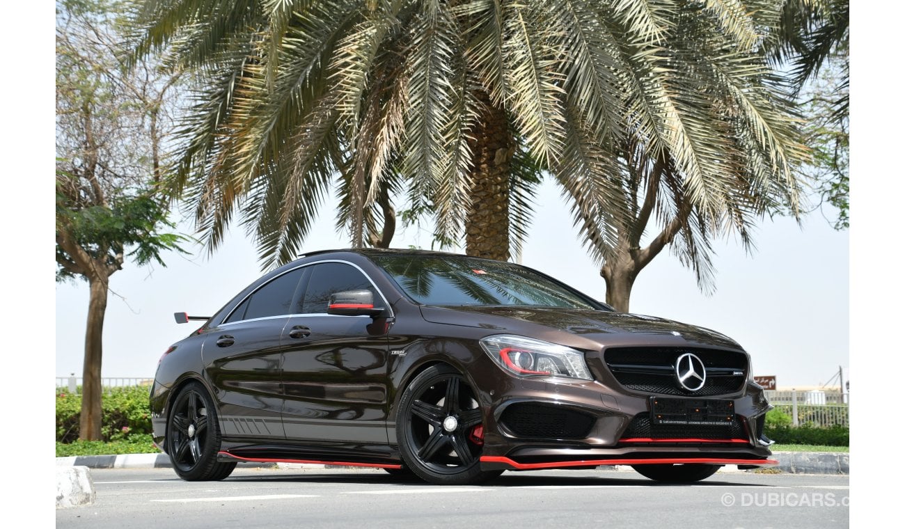 Mercedes-Benz CLA 250 2016 - BODY KIT 45 - GCC SPECS - FREE REGISTRATION - FREE INSURANCE - WARRANTY