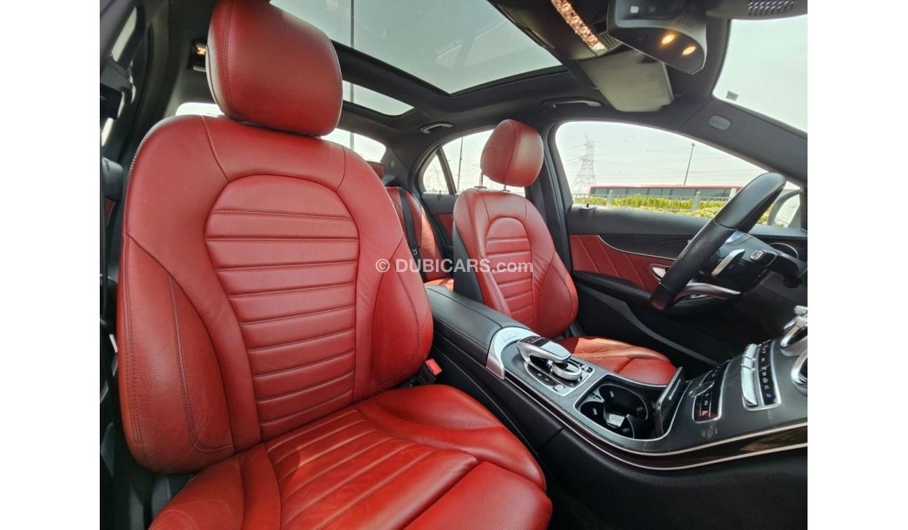 Mercedes-Benz C 200 AMG Pack MERCEDES C200 AMG 2019 GCC FULLY LOADED SINGLE OWNER IN MINT CONDITION