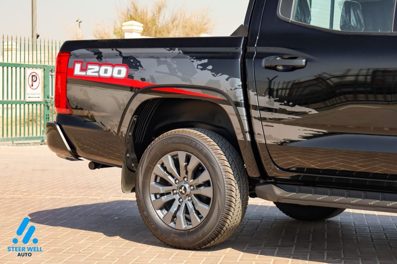 Mitsubishi L200 GLS PLUS 2027 | 2.4L Petrol 16-Valve MPI Engine - 4WD | 5-Speed Manual | Export Only