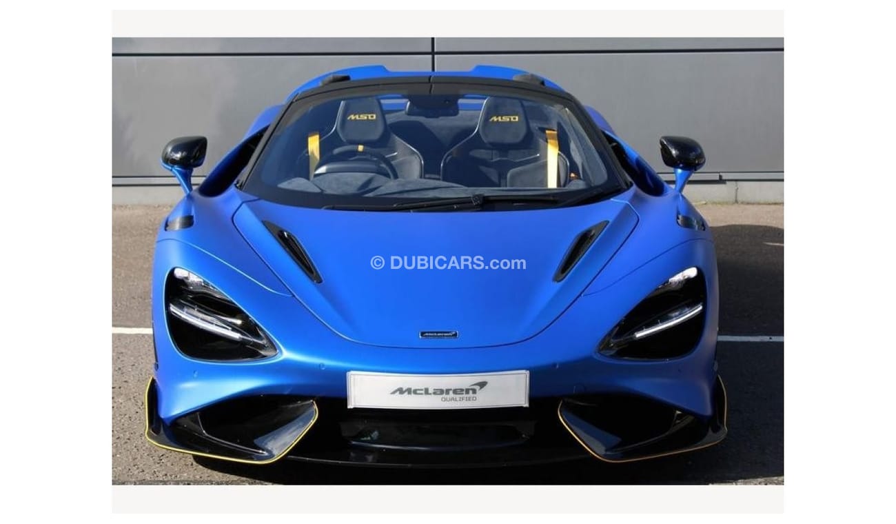 McLaren 765LT MSO Mclaren 765 LT Spider Right Hand Drive