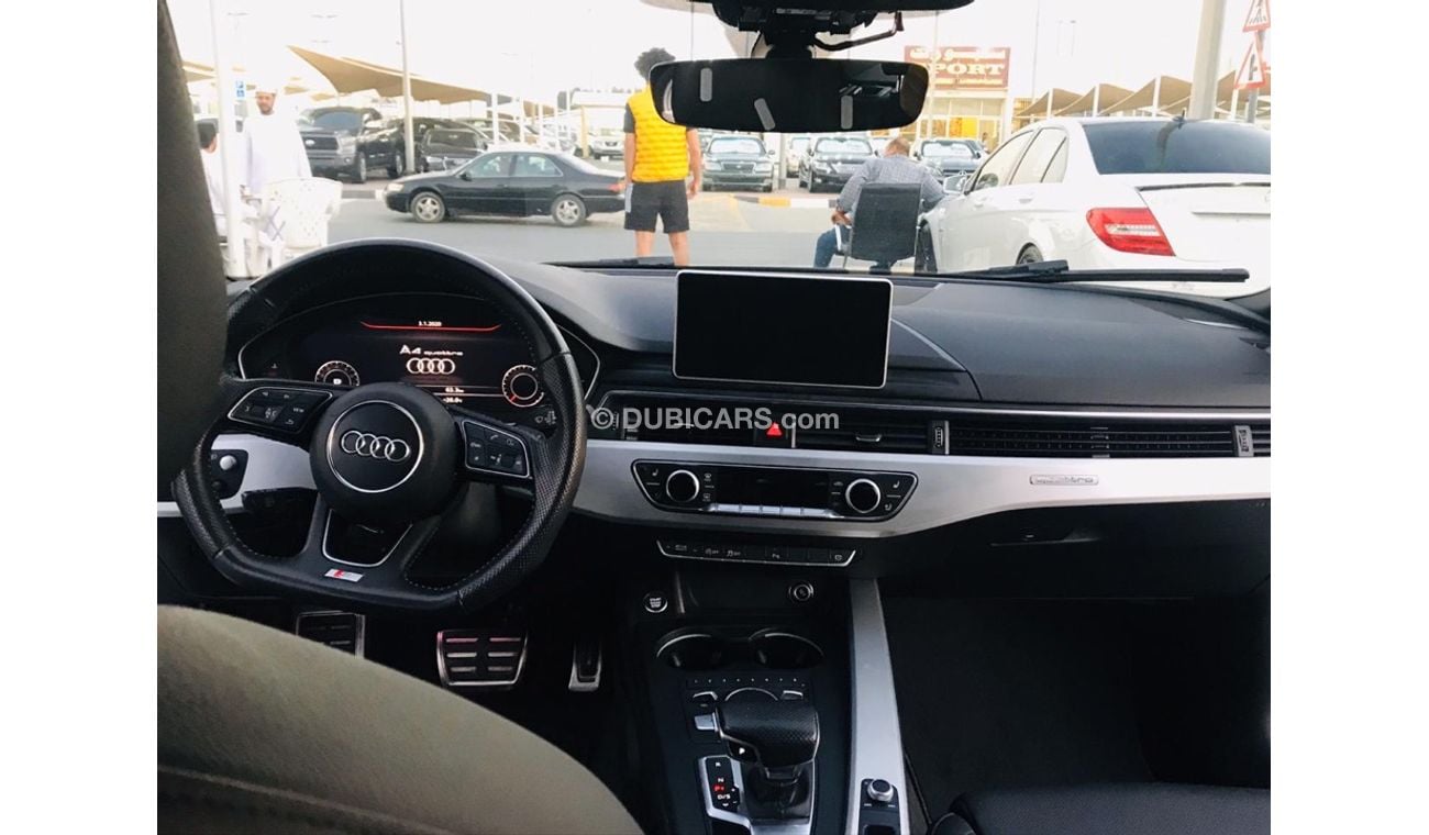 أودي A4 اودي A4 موديل 2017 السياره حاله ممتازه من الداخل والخارج فل اوبشن كت SLine ماكينه تيربو
