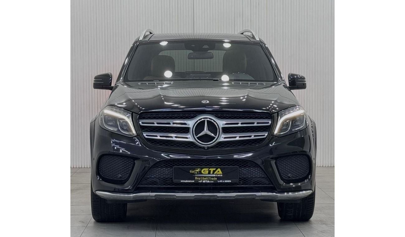 مرسيدس بنز GLS 500 Std 4.7L 2017 Mercedes Benz GLS500 AMG 4MACTIC, Feb 2026 Warranty, Full Options, 7 Seater, GCC