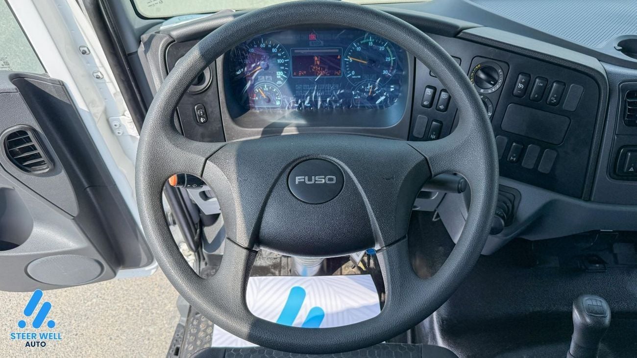 Mitsubishi Fuso FJ 12 Ton 6.4L RWD Diesel Bare Chassis Truck | White