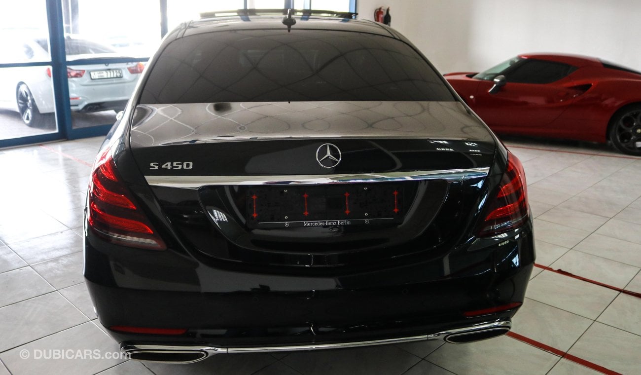 مرسيدس بنز S 450 S450 L V6.