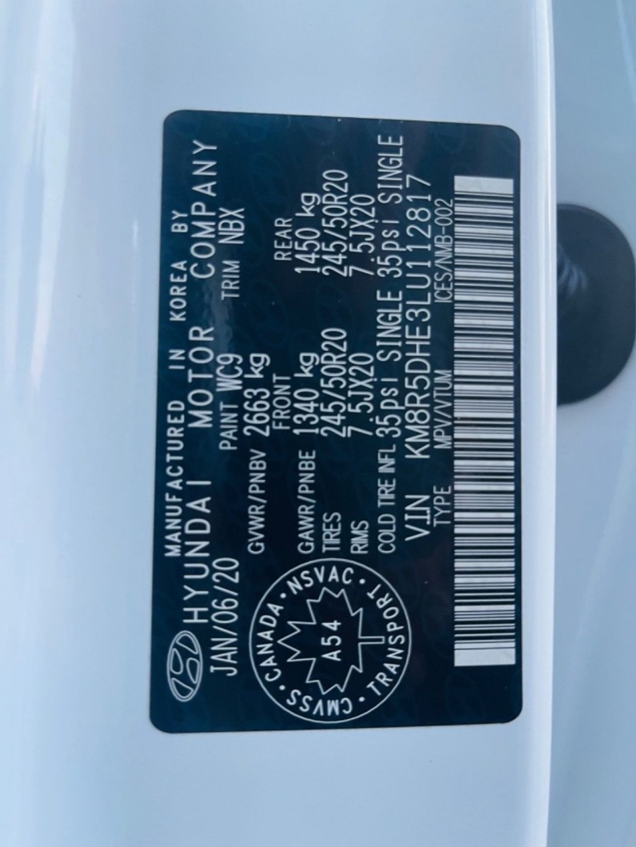 Hyundai Palisade Premium - Nappa 3.8L