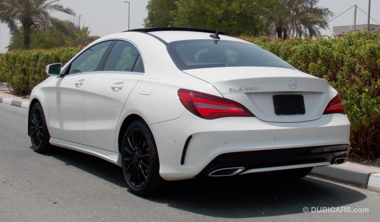 Mercedes-Benz CLA 250 2018 # AMG # 2.0L # V4 Turbo # 208 hp Black Edition # 2 Yrs or 60000 km # Dealer Warranty