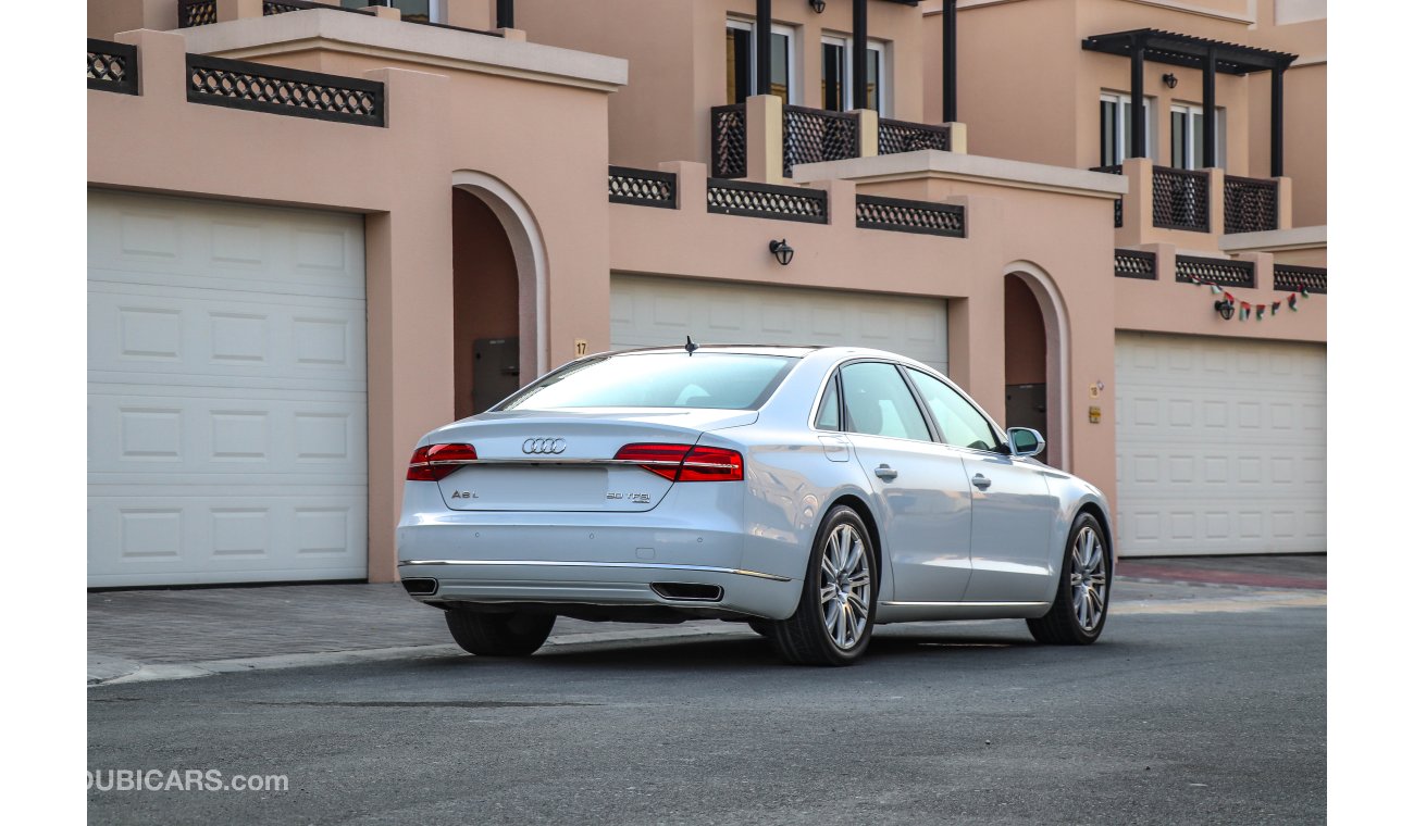 Audi A8 L 50 TFSI AED 2760 P.M with 0% Downpayment