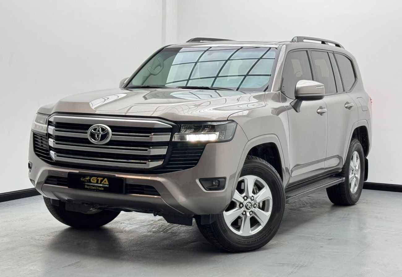 تويوتا لاند كروزر EXR 3.5L 2022 Toyota Land Cruiser EXR, Toyota Service History, 1 Year Warranty, 7 Seater, GCC