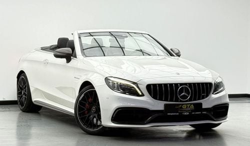 Mercedes Benz C 63 S  2019 Mercedes Benz C63 S AMG Cabriolet, 1 Year  Warranty, GCC
