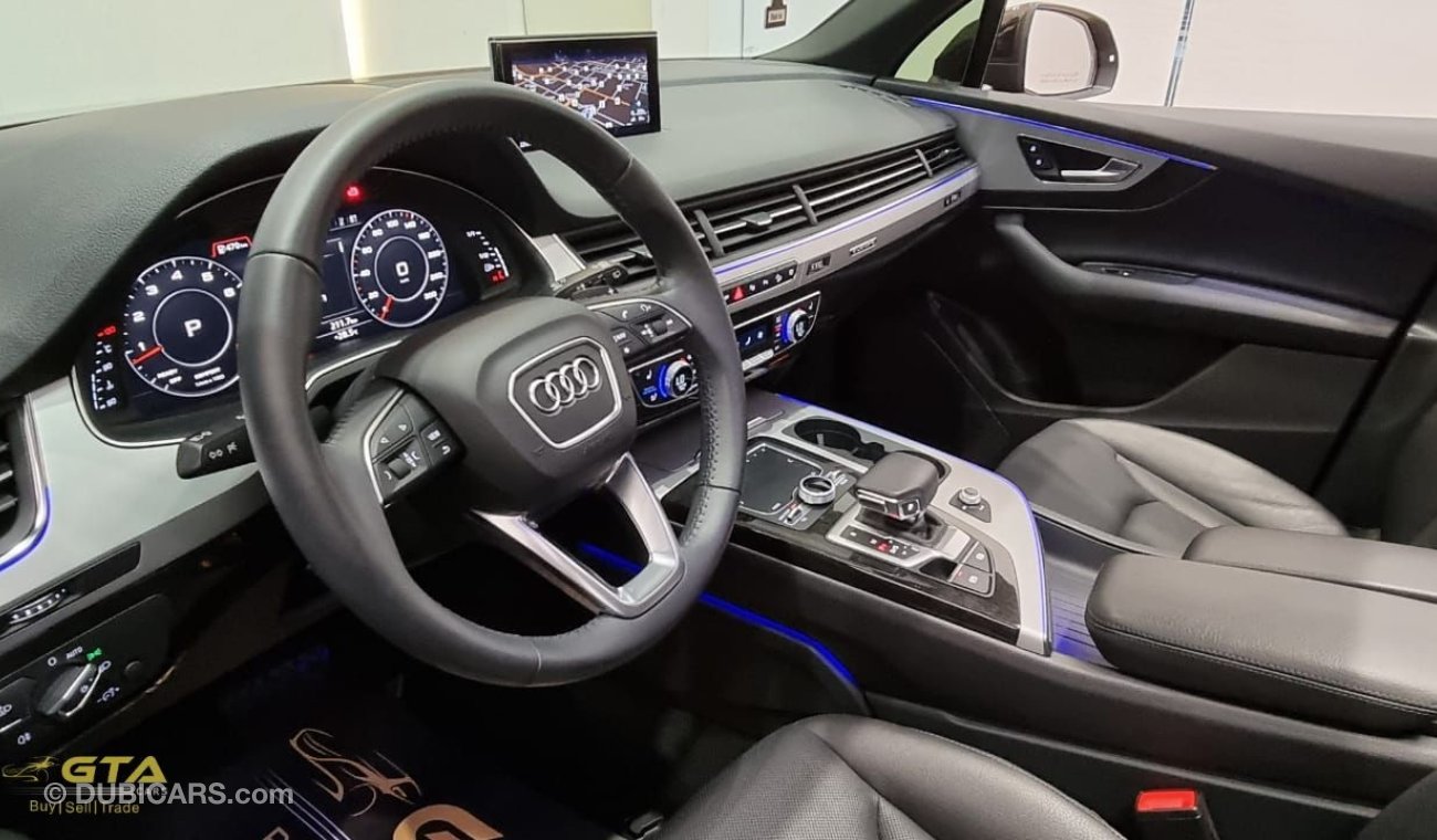 أودي Q7 2019 Audi Q7 55TFSI Quattro, Service and Warranty Audi, GCC